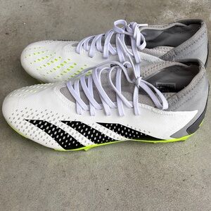 Adidas PREDATOR Women’s White and Black Cleats